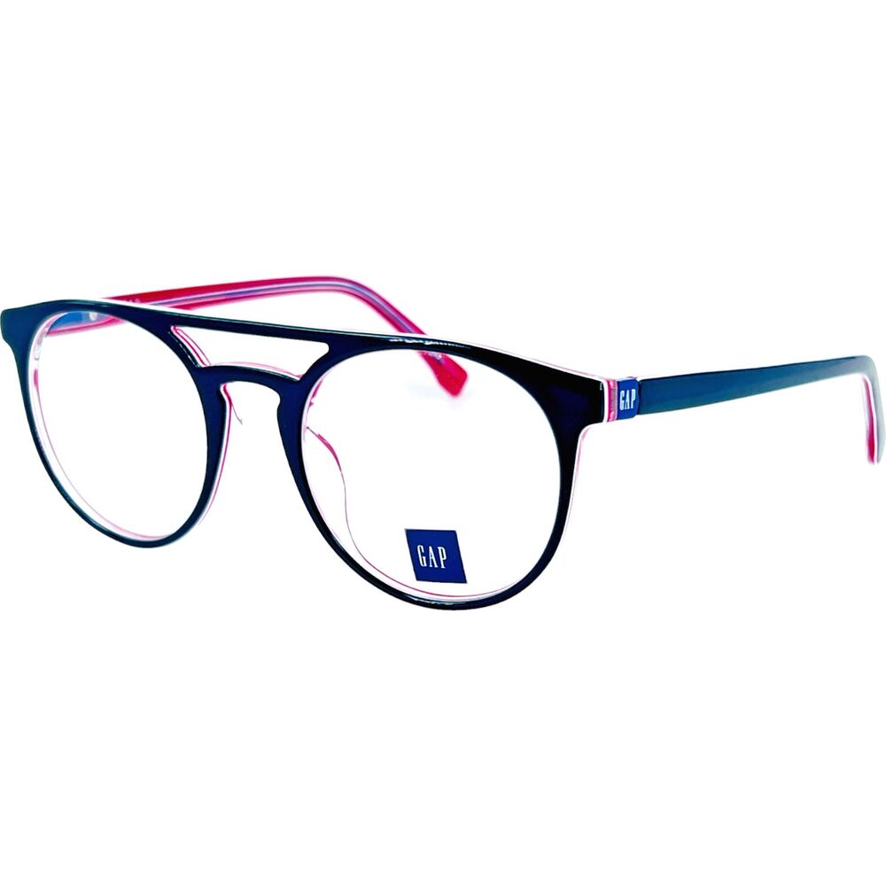 Gap VGP006 Mens Plastic Eyeglass Frame 0NAV Navy 50-20 Spring Hinges w Case